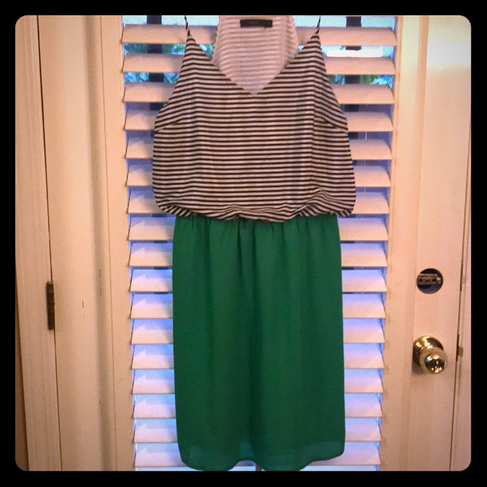 Green dress+FREE SHIRT!!!